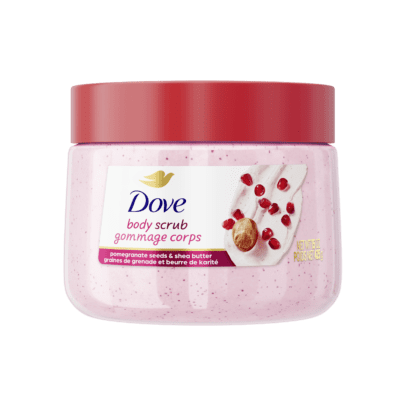 Dove Exfoliating Body Polish – Pomegranate Seeds & Shea Butter