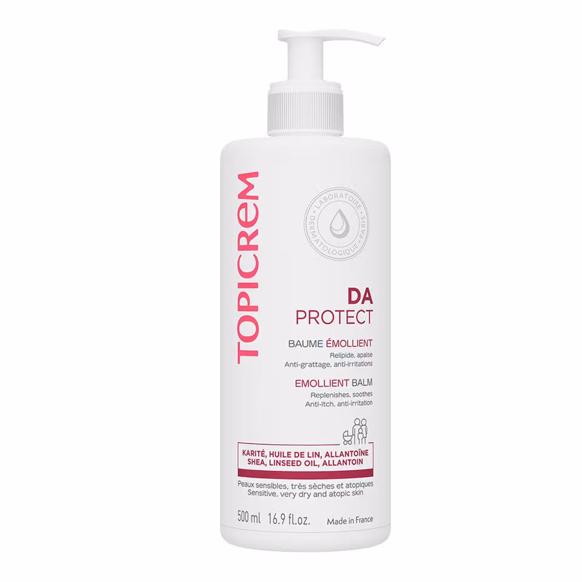 Topicrem DA Protect Baume Émollient – Soin Hydratant Peaux Très Sèches et Atopiques – Image 3