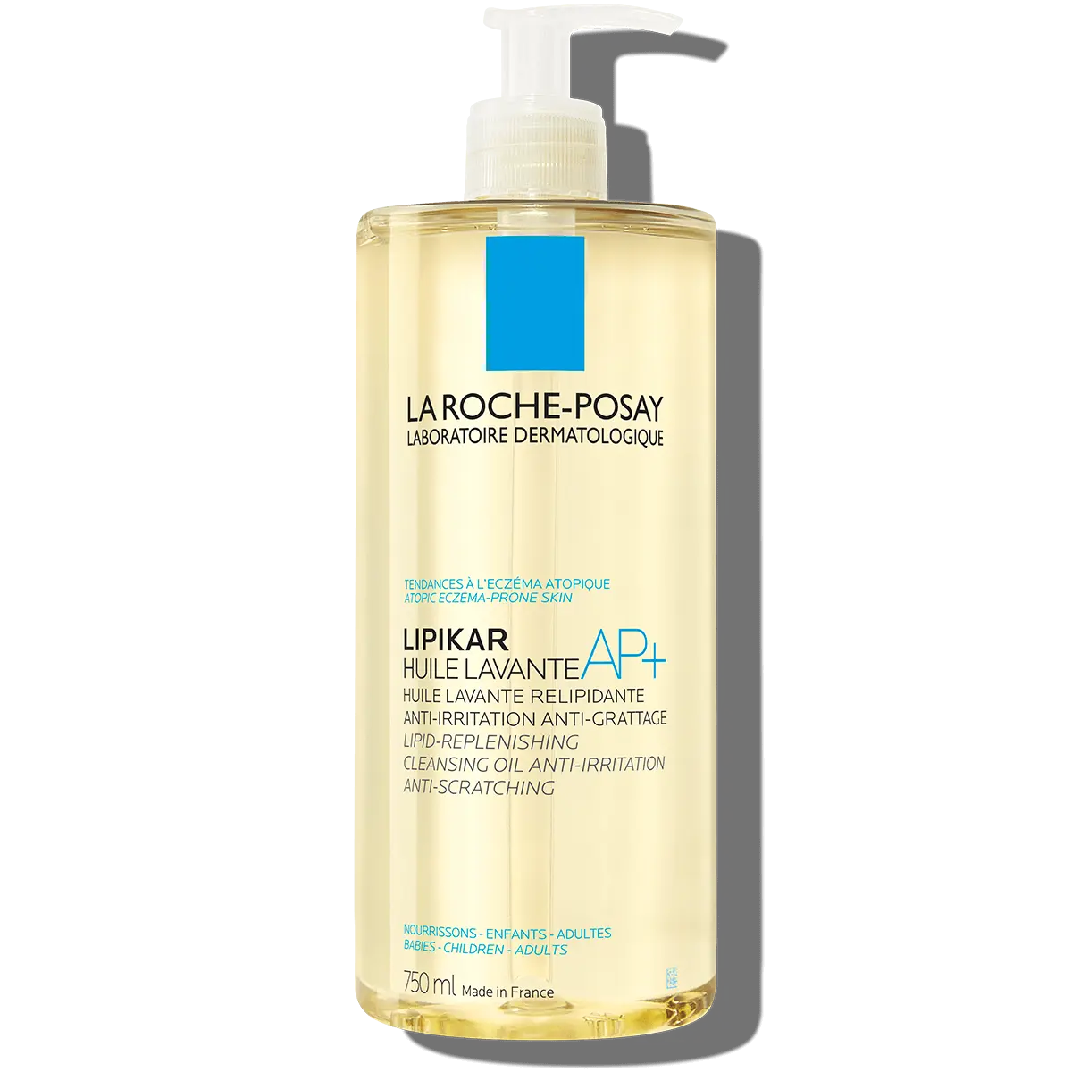La Roche-Posay Lipikar Huile Lavante Relipidante AP+ 400ml – Huile Nettoyante Peaux Sèches et Atopiques