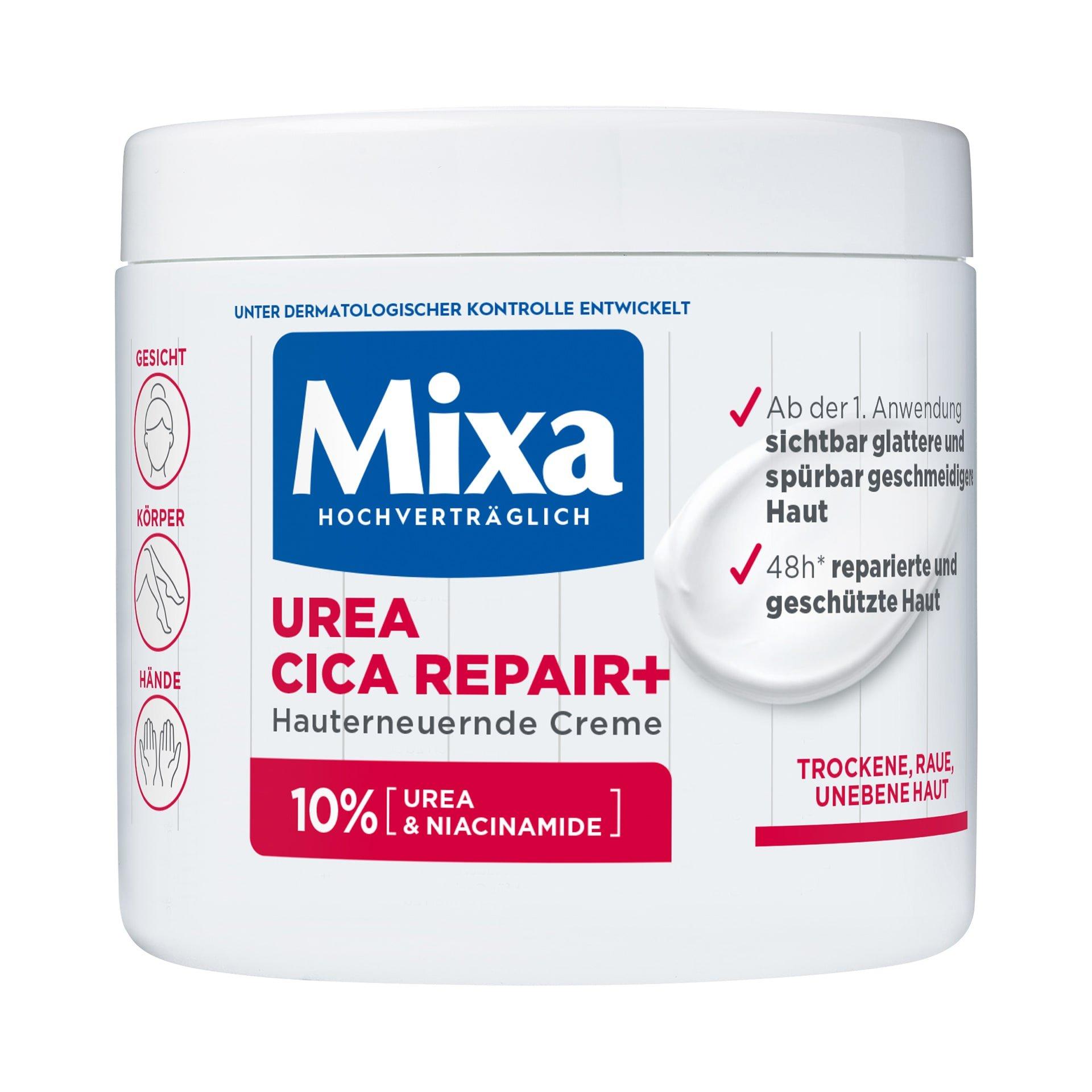 Mixa Urea Cica Repair+ 10% Urea – Crème Réparatrice Peaux Sèches et Abîmées