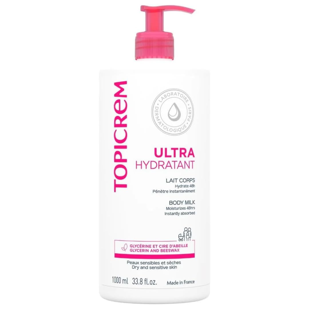 Topicrem Ultra-Hydratant -Lait de Corps Peaux Sèches et Sensibles
