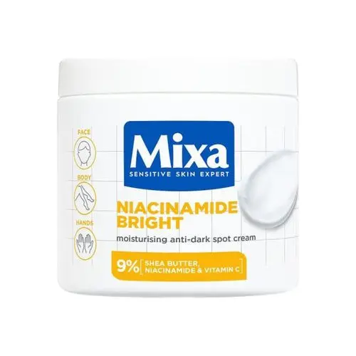 Mixa Niacinamide Bright – Crème Hydratante Anti-Taches Peaux Sensibles – Image 2