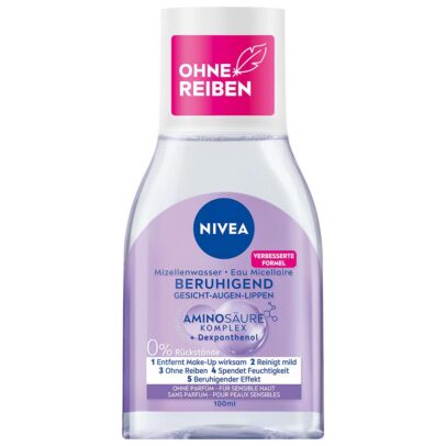 NIVEA Eau Micellaire Apaisante Sans Parfum 100ml