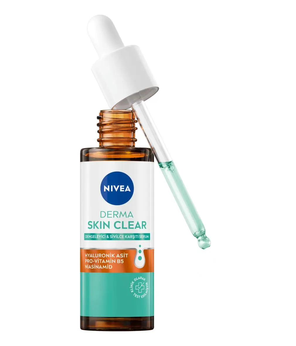NIVEA Derma Skin Clear Night Peeling Serum – Image 3