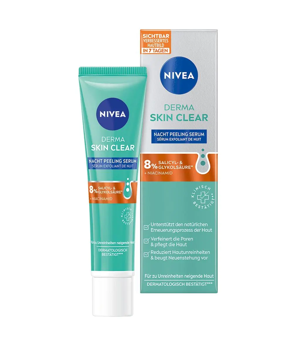 NIVEA Derma Skin Clear Night Peeling Serum