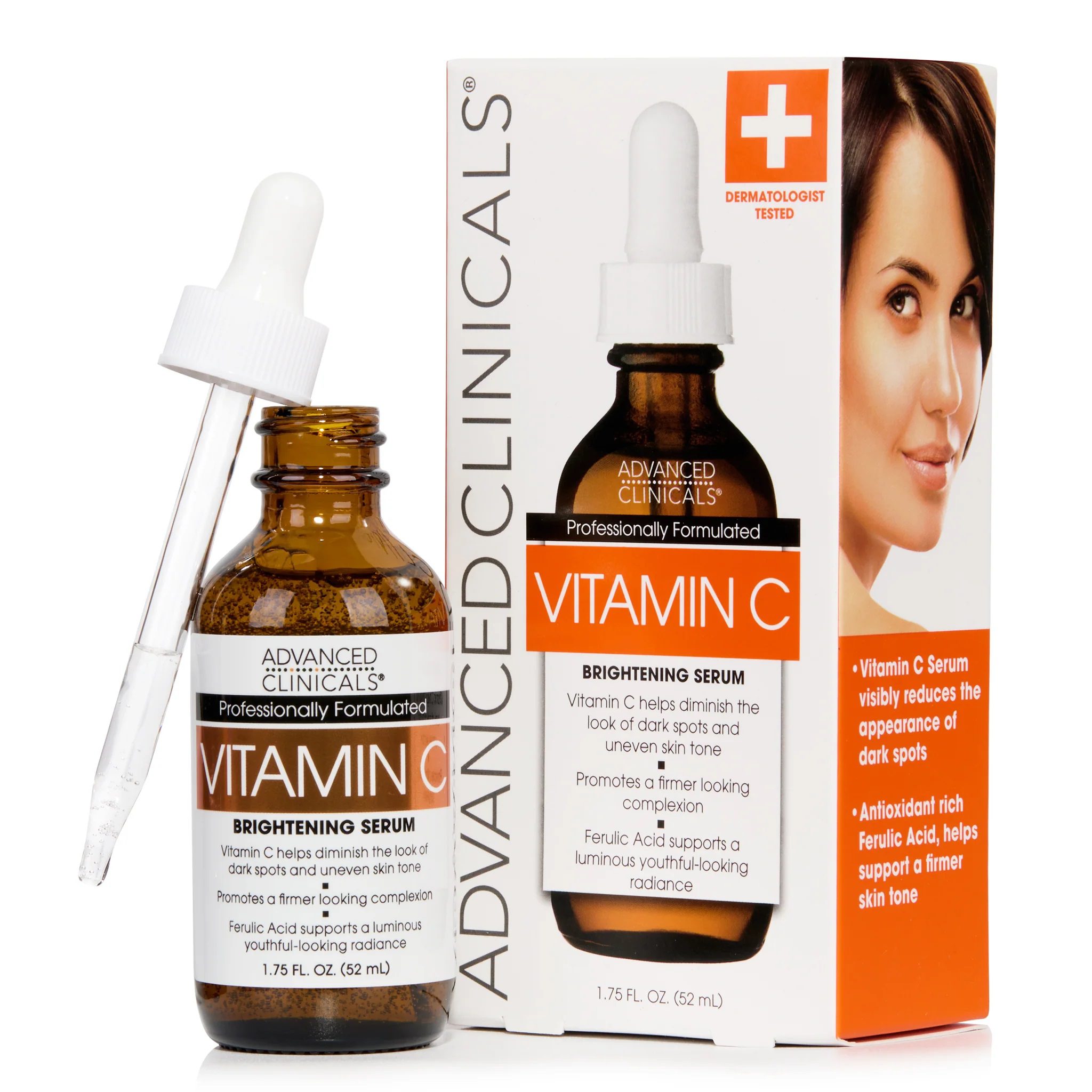Advanced Clinicals Vitamin C Sérum – Éclat, Anti-Taches & Teint Lumineux
