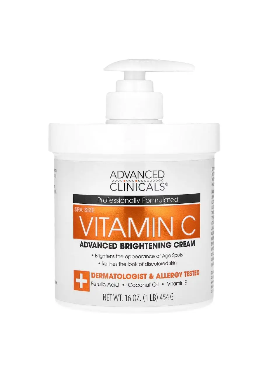 Advanced Clinicals Vitamin C Cream – Crème Éclaircissante