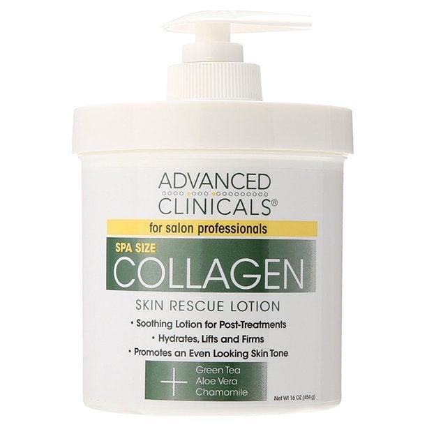 Advanced Clinicals Collagen Cream – Crème Raffermissante Hydratante Grand Format