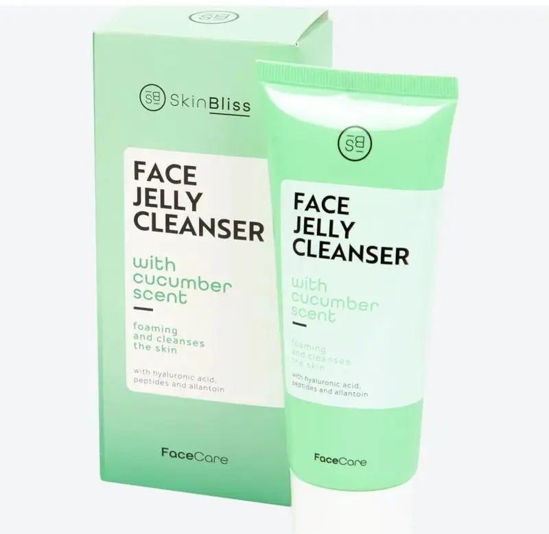 SkinBliss Face Jelly Cleanser Concombre – Nettoyant Visage Hydratant & Fraîcheur