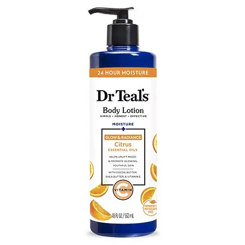 Dr Teal’s Body Lotion Vitamin C – Hydratation 24h & Éclat de la Peau