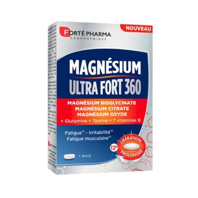 Forté Pharma Magnésium Ultra Fort 360mg – Fatigue, Stress & Énergie Musculaire